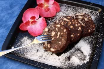 Receita de Salame de Chocolate - salame-de-chocolate