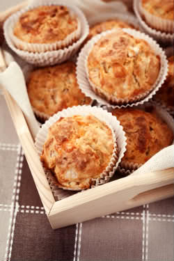 Receita de Muffins Salgados - muffins-salgados