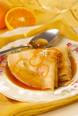 Receita de Crêpe Suzette - crepe-suzette