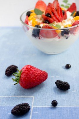 Receita de Salada de Frutas Cremosa - Salada-de-frutas-cremosa-266x400