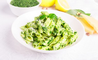 Receita de Penne ao Pesto - Penne-ao-pesto-380x231