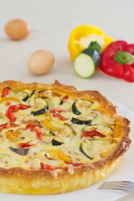 Receita de Quiche Vegetariano - Quiche-vegetariano-267x400