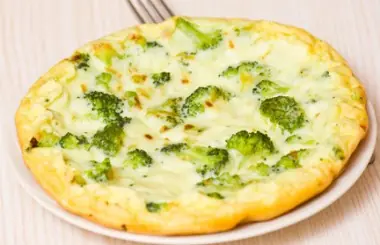 Receita de Omelete com Brócolis - Omelete-com-brócolis-380x245