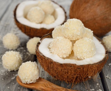 Receita de Trufa Ouriço de Coco - Ouriço-de-coco-380x312