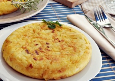 Receita de Omelete Assado - Omelete-assado-380x268