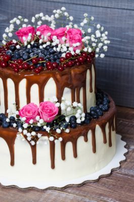 Receita de Drip Cake - Bolo Champanhe - Drip-cake-265x400