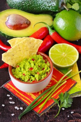 Receita de Guacamole - Guacamole-267x400