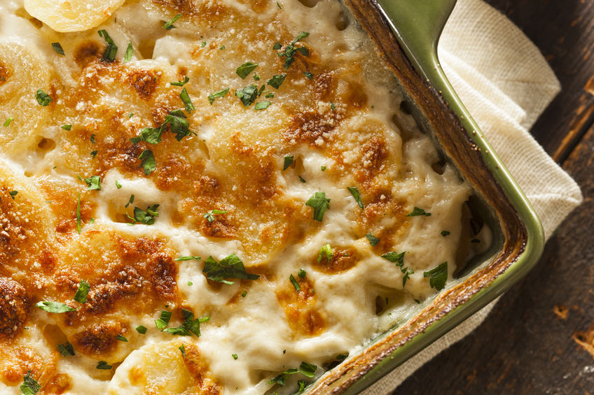 Batata Gratinada Com Molho Receitas De M e