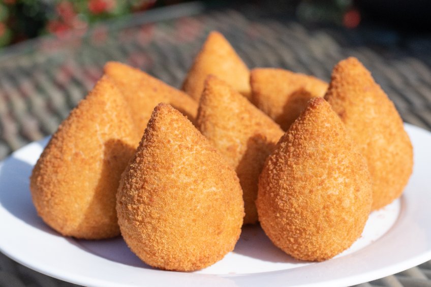Receita de Coxinha de Soja Receita de Coxinha de Soja - Coxinha-de-soja