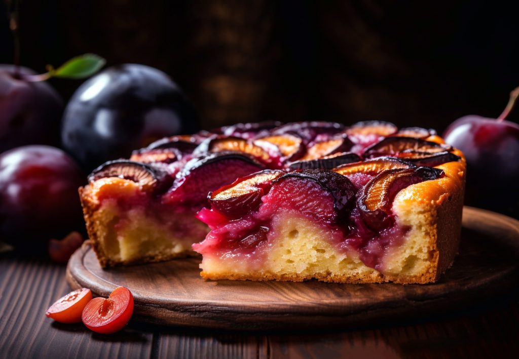 Receita de Torta Rústica de Ameixa - Torta-rustica-de-ameixa-1024x709