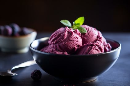 Receita de Sorvete de Açaí Receita de Sorvete de Açaí - AdobeStock_Sorvete-de-acai-p